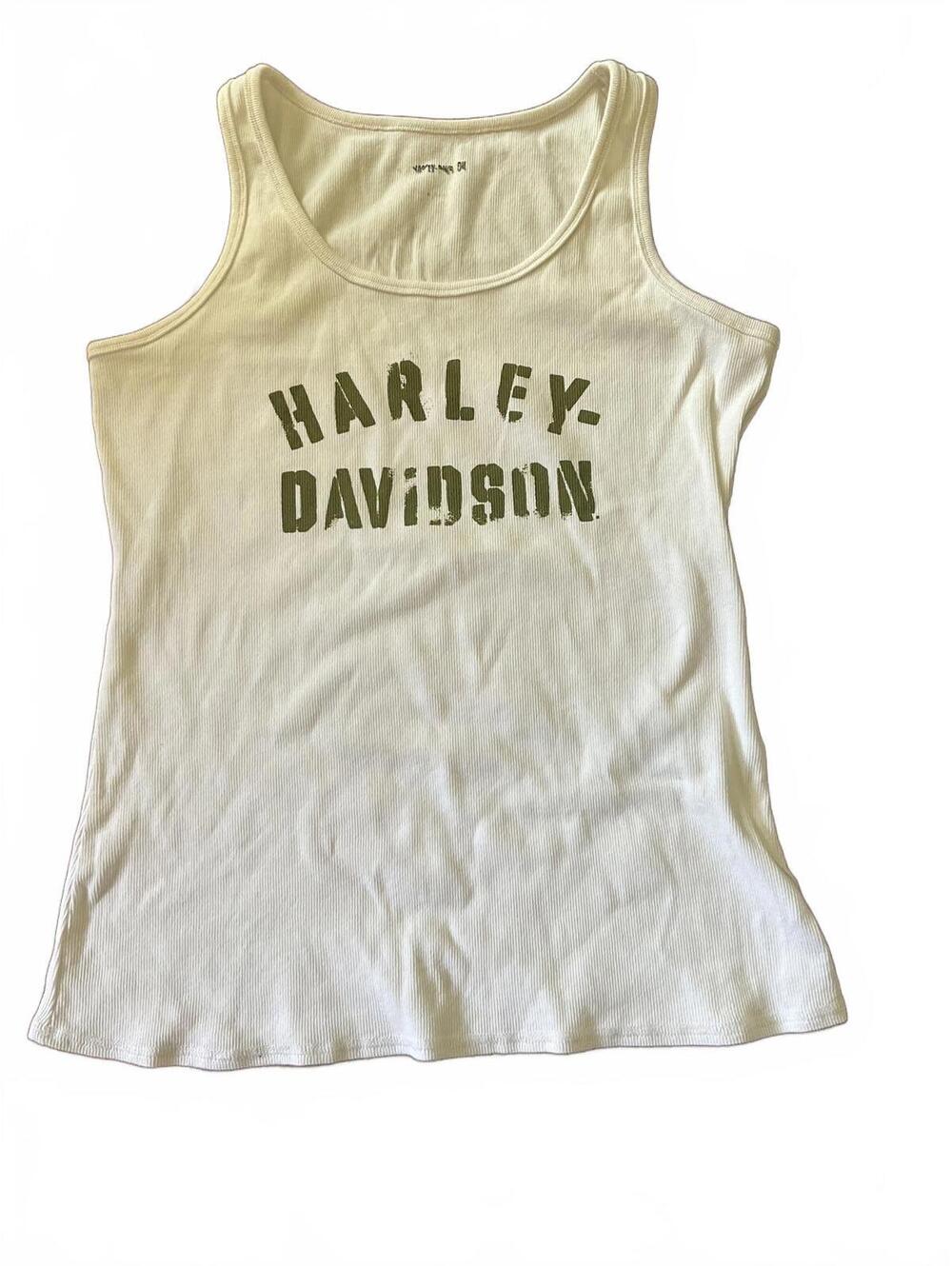 Harley-Davidson Military Stencil Ribbed Tank